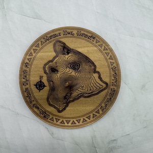 Hawaiian Island Coasters Set of 4