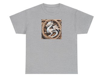 Fantasy Dragon Graphic T-Shirt – Mythical Creature Tee