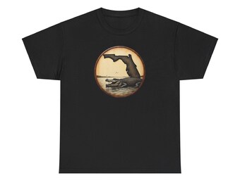 Florida Gator Graphic T-Shirt, Softstyle Cotton Unisex Tee