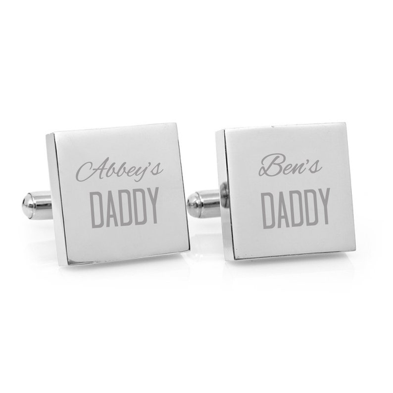 personalised cufflinks for daddy