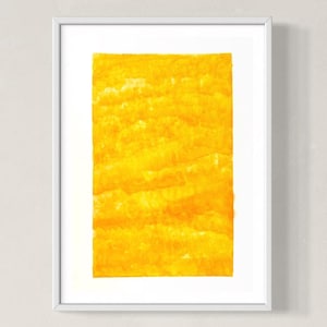 ORIGINAL Watercolour Abstract Artwork - Hand painted artwork- A Golden Field Wall art, A4 size