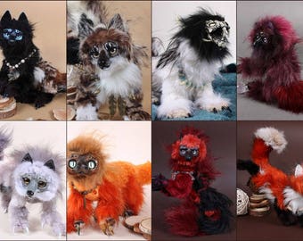 poseable animal doll