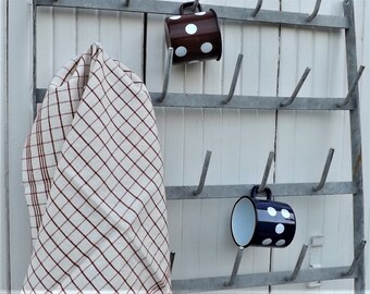 Country new hanging wine bottle drying rack //