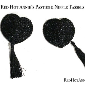Red Nipple Pasties,burlesque Pasties,heart Nipple Cover With Blue