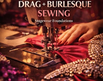 DIY-Drag & Burlesque-Kostüm Schnittmuster-Kit PDF