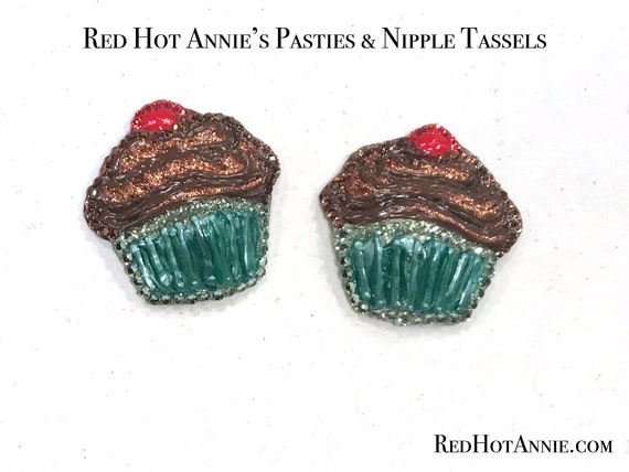 Cupcake nipple pasties