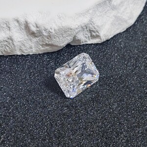 Grade AAA Cubic Zirconia Rectangle Faceted Gemstone Radiant Cut Cubic Zirconia Multiple Sizes to Choose C18Z image 8
