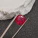 Ruby Round Faceted Gemstone Brilliant Cut Ruby Gem Multiple Sizes to ...