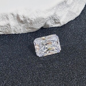 Grade AAA Cubic Zirconia Rectangle Faceted Gemstone Radiant Cut Cubic Zirconia Multiple Sizes to Choose C18Z image 7