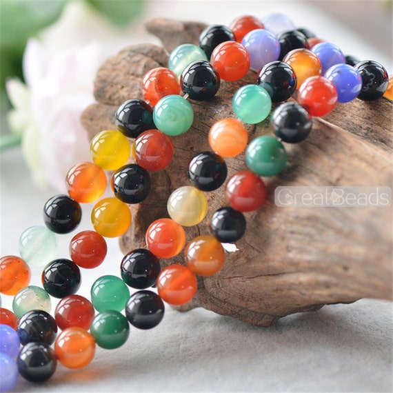 Wholesale Natural Agate Beads Strands 