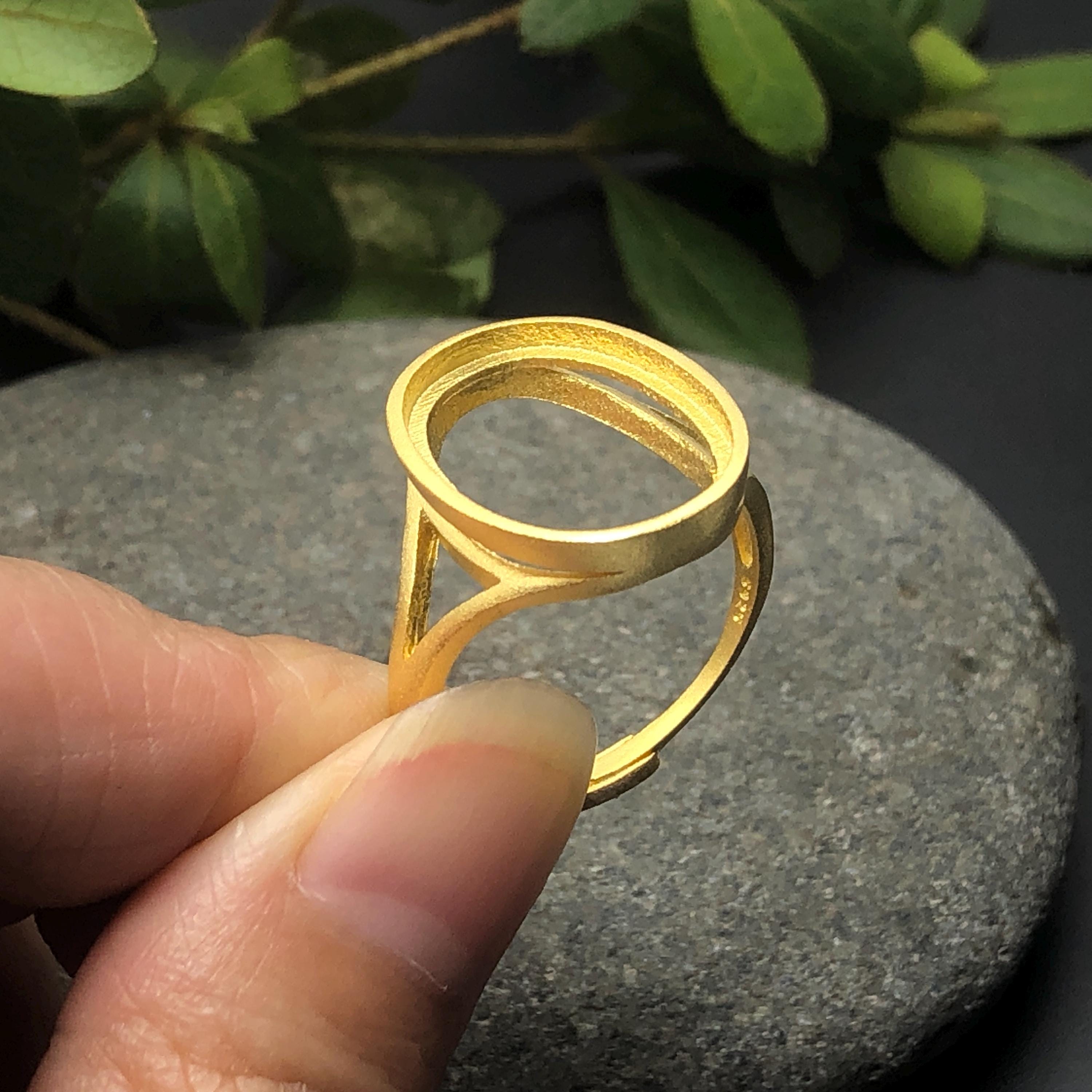 Ring Blank for 6x8mm/7x9mm/8x10mm/9x11mm/10x14mm/12x16mm