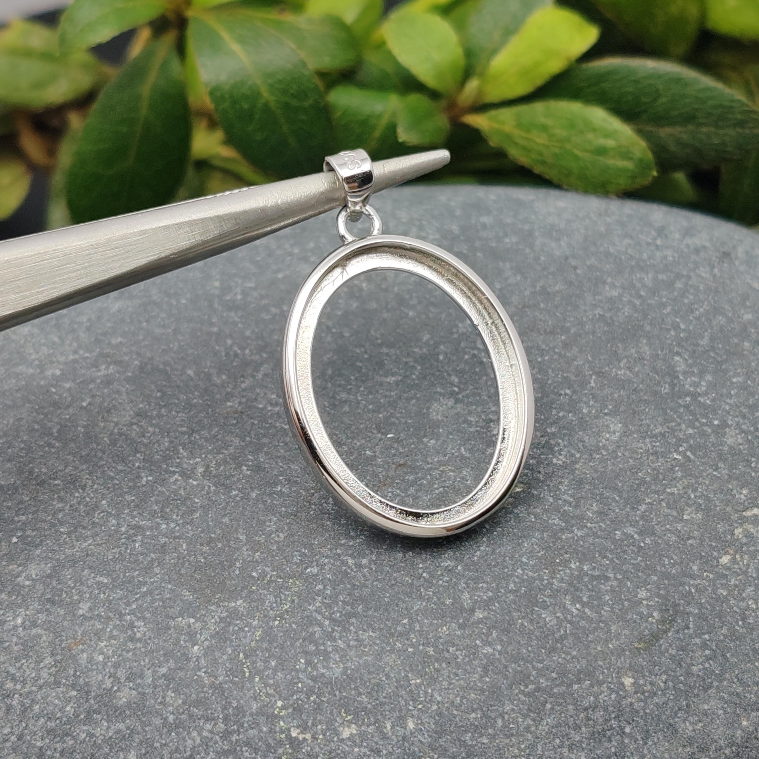 ペンダントブランク 16 x 20 mm/16 x 22 mm/17 x 24 mm/18 x 23 mm/21