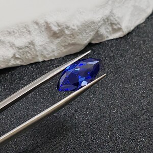 Sapphire Marquise Cut Gemstone Faceted Sapphire Gem Multiple Sizes to Choose C83S image 9