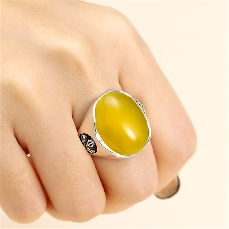 Ring Setting for 15x20mm Oval Cabochons Ring Blank Thai Sterling Silver Adjustable Band Ring Base SR0002
