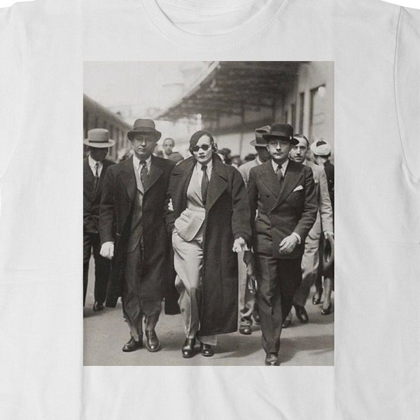 Marlene Dietrich Verhaftet 1933 T-Shirt S-XXXL