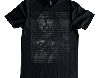 Yippee-ki-yay Brutalistisches Drehbuch-T-Shirt von Legende S-XXL
