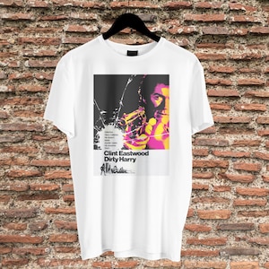 Dirty Harry Film Movie Clint Eastwood 100% Cotton T-Shirt S-XXL