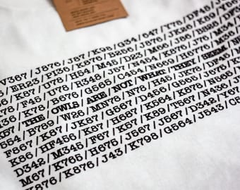 Twin Peaks T-Shirt Coded Message The Owls Are Not What They Seem S-XXXL