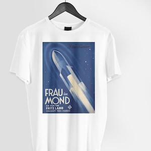 Women in The Moon (Frau im Mond) Vintage Movie T-Shirt S-XXL
