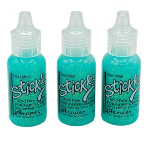 Ranger Stickles Glitter Glue in Cool Mint - Lot Of 3