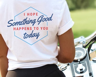 Good Vibes Tee - Spread Happiness with Retro Style, 12 Modern Colors, Radiate Positivity, Positive Shirt, Happy Shirt, Positive Affirmation