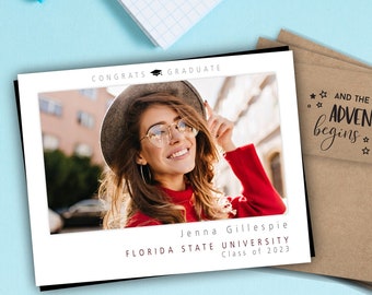 Graduation Photo Magnets | Envelopes Included | keepsake favor, college grad, graduation favor, photo magnets, high school graduation, 2023
