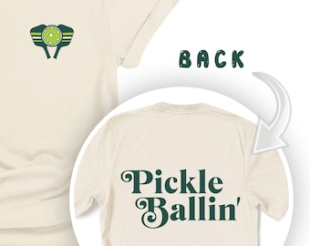 Pickleballin Tee: Ace Your Style with 8 Cool Colors Awaiting Your Serve, pickleball shirt, pickleball women, pickleball men, pickleball dad.