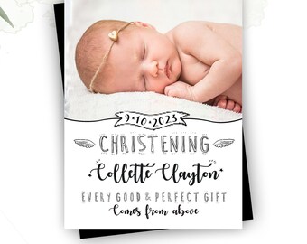 Christening Photo Magnets ~ Party Favors | Envelopes Included | baptism favor, christening favor, baptism keepsake favor, bautismo, bautizo