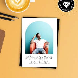 Custom Graduation Photo Magnets | Envelopes Included | college grad, graduation, photo magnets, keepsake favor, graduation party favor, 2024