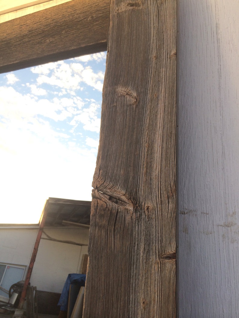 Reclaimed Barn Wood Full Length Mirror Etsy