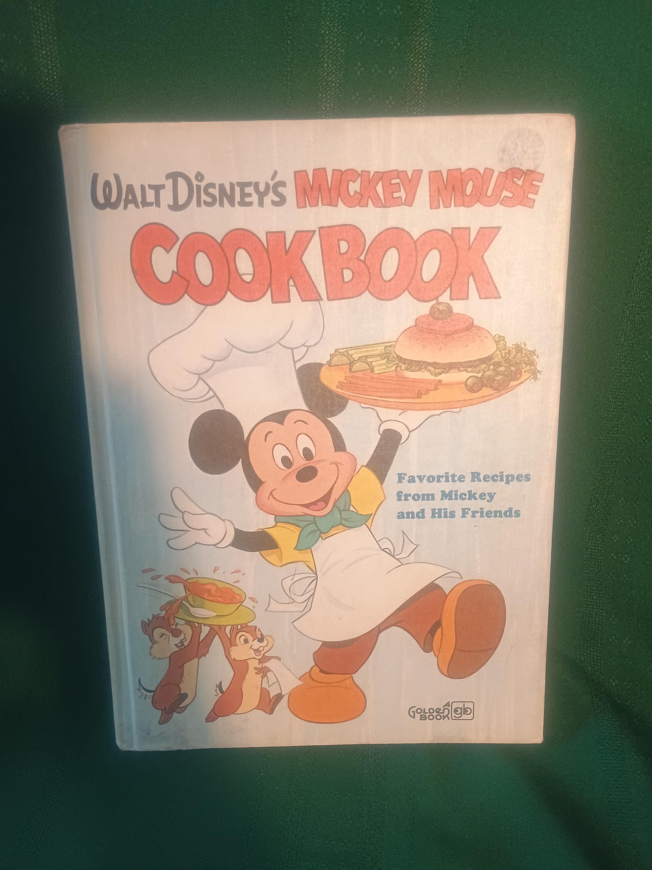 Mickey Mouse Recipe Book - Etsy