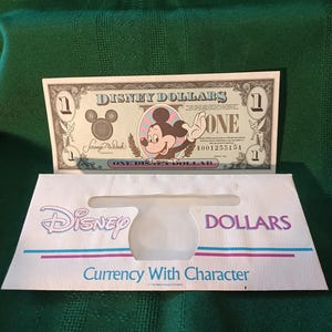 Mickey One Dollar - Etsy