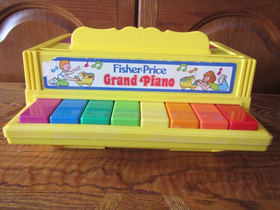 fisher price grand piano