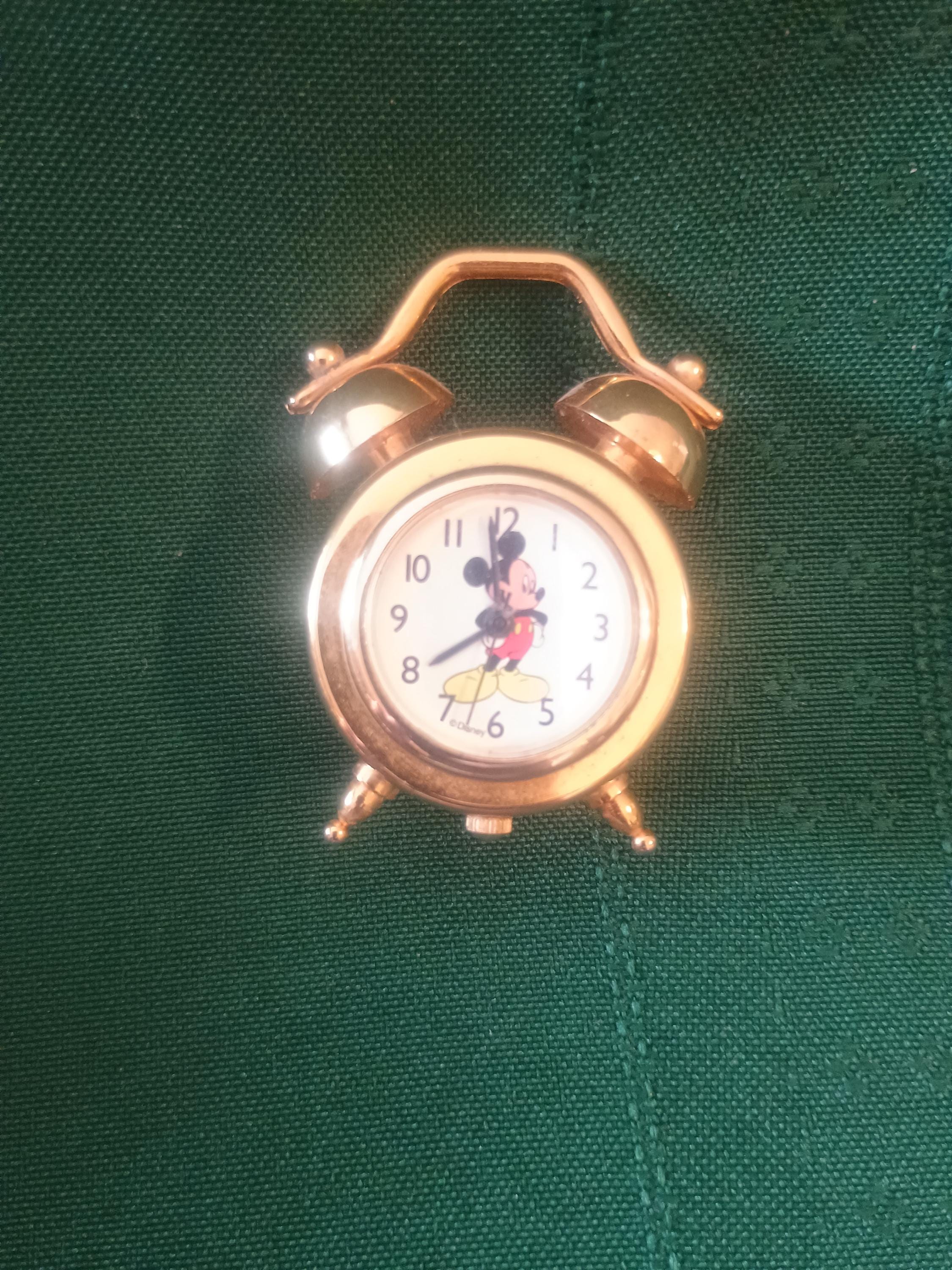 Vintage Mickey Mouse Alarm Clock - Etsy