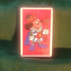 Mickey Mouse Playing Cards Vintage - Etsy