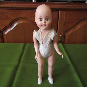 Hard Plastic doll *12 inch * open and close eyes *  1960s ??