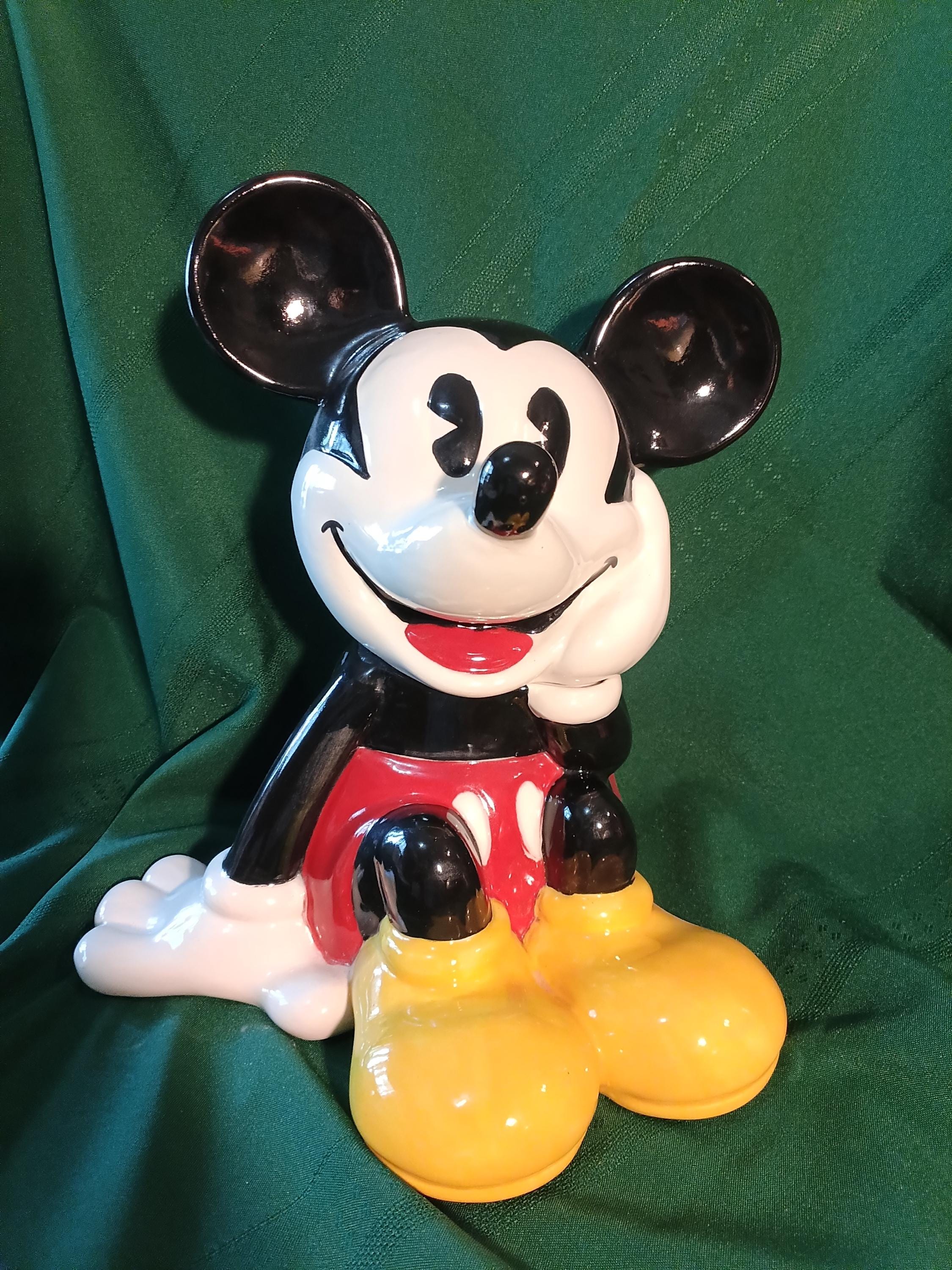 ミッキーマウス　クッキージャー　USA アメリカ ビンテージ 希少 ディズニー Mickey Mouse Cookie Jar Vintage - Etsy