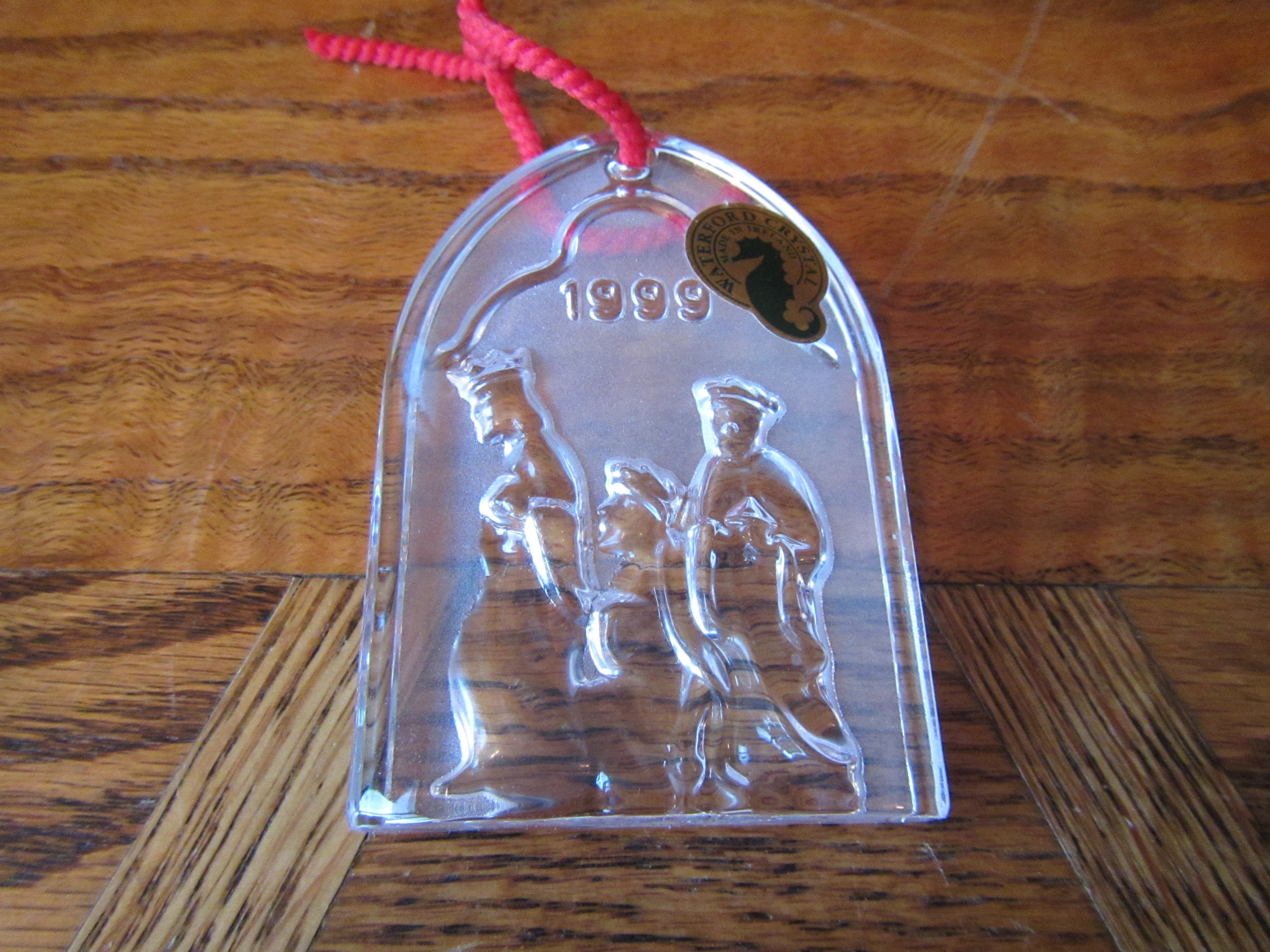 WATERFORD CRYSTAL the Nativity Collection Three Maji Ornament