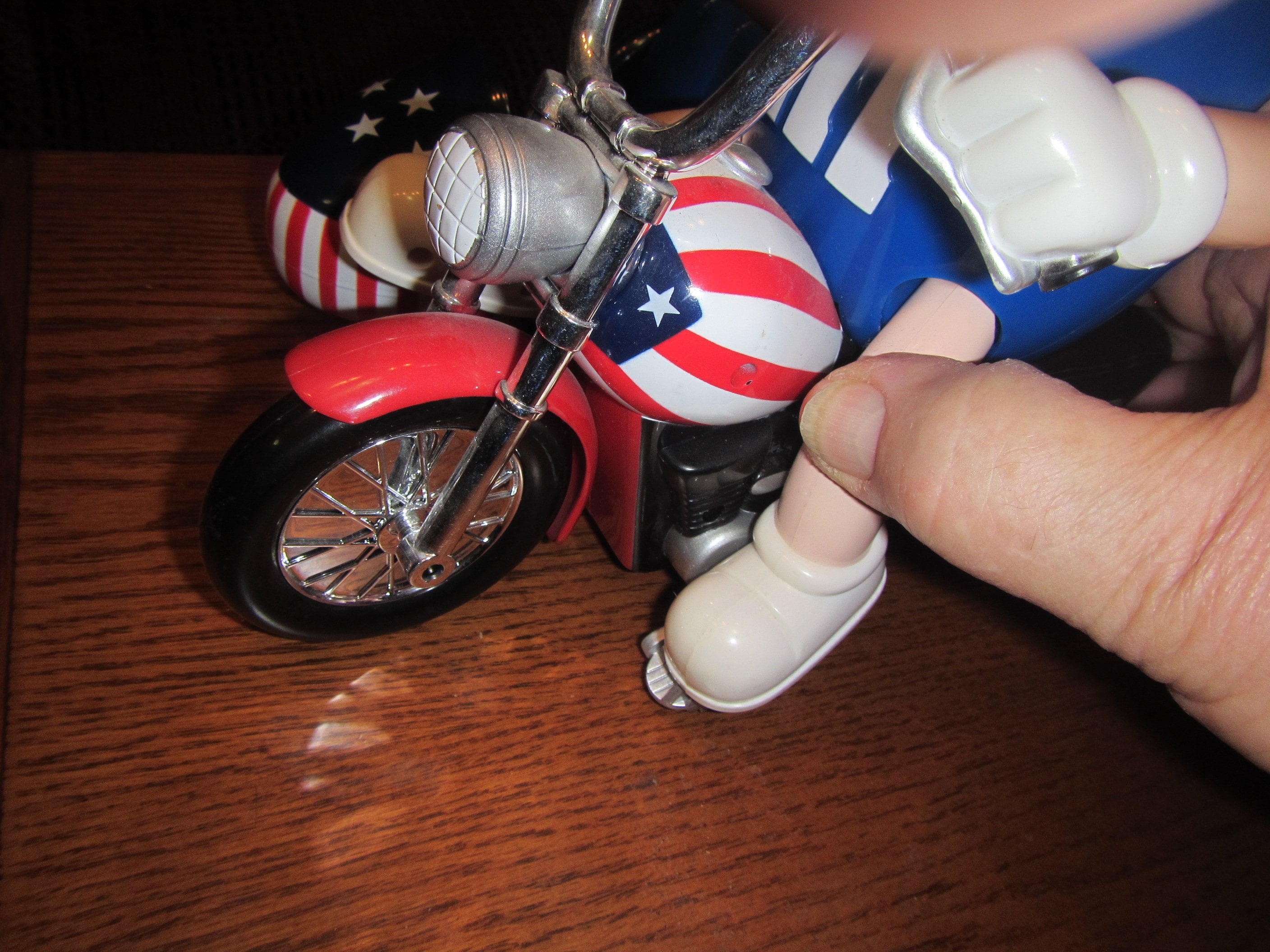 Motorcycle Sidecar M & M Dispenser ** Peanut M M Dispenser