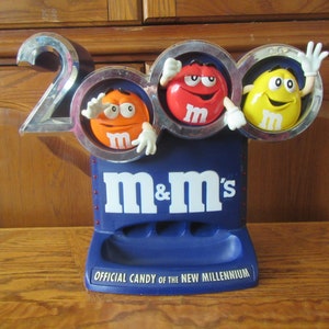2000 Millennium  M & M  Dispenser ** Peanut M M Dispenser ** Plain M M Dispenser **  Crispy M M Dispenser ** Triple dispenser