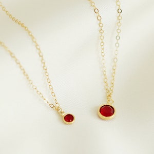 Ruby necklace outlet for child