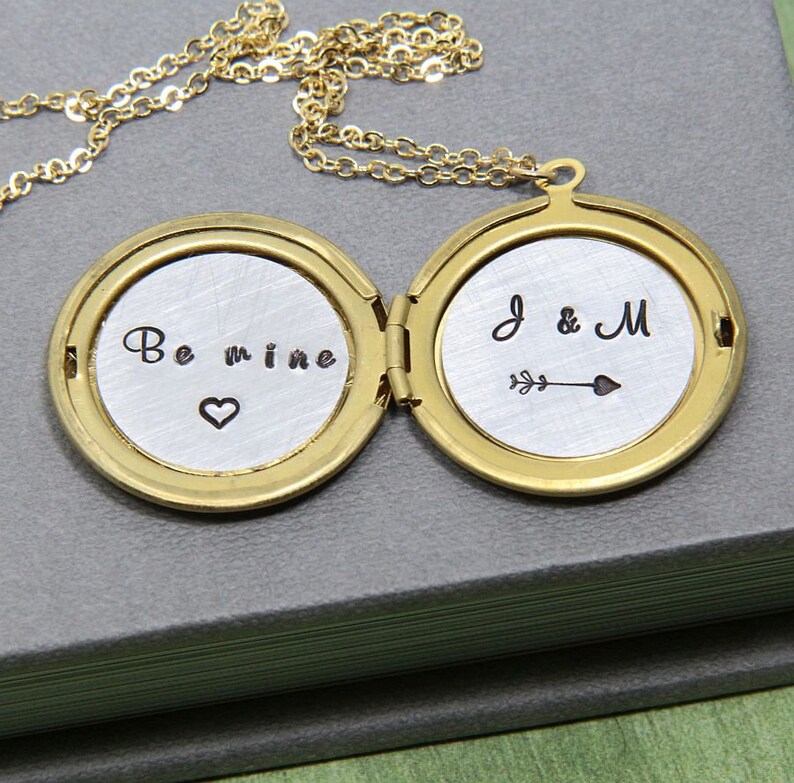 Locket necklace etsy