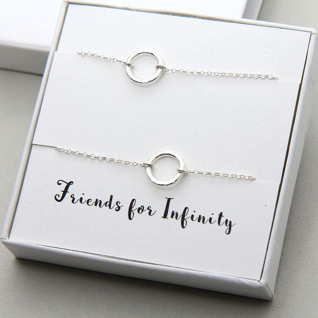 Mini Infinity Best Friend Bracelet 2, 3, 4, 5 or 6 Initial Charm Friendship  Bracelet Best Friend Gift Birthday Gift Her Best Friends Jewelry - Etsy |  Friend jewelry, Friend bracelets, Friendship jewelry