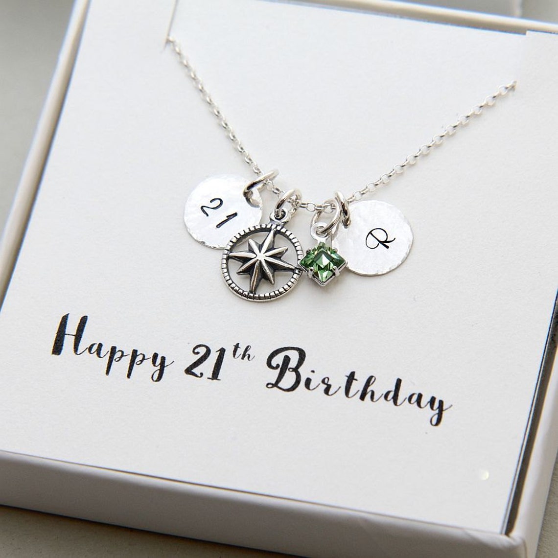 21st Birthday Gift for Her 21st Birthday Daughter Necklace