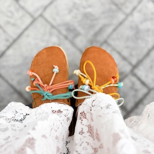 DIY Cord Charm Kit for Boston Clogs, Paracord Shoe Bows, Colorful Beaded Charms, Boho Fall Accessories
