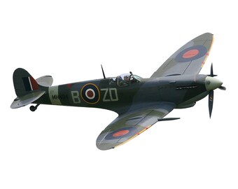 Hawker hurricane aeroplane self adhesive vinyl sticker