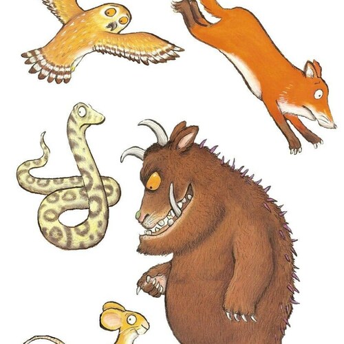 Gruffalo Nursery Wall Stickers Etsy UK