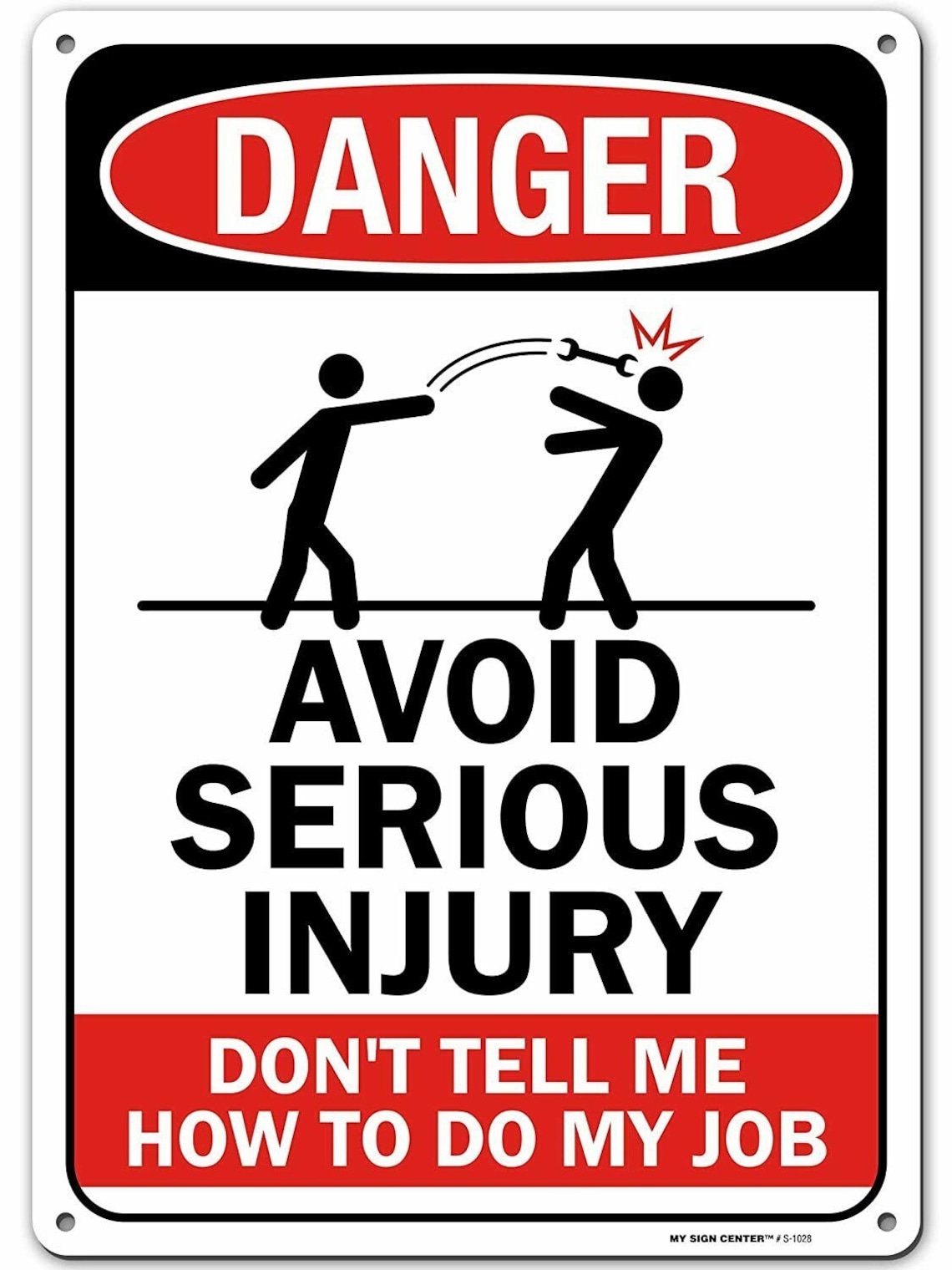 Funny Warning Sign Vinyl Sticker Don't Tell Me How to Do Etsy