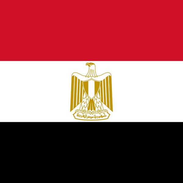 Egypte autocollant du drapeau égyptien autocollant