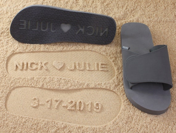 wedding slide sandals